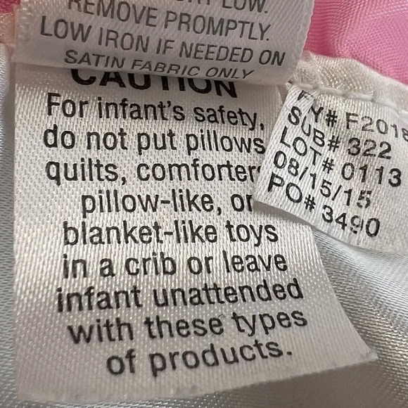 Okie Dokie Kitty Cat Baby Lovey Security Blanket Leopard Pink Satin Rattles. - Picture 10 of 10